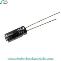 Condensador Electrolítico 100uF 16V